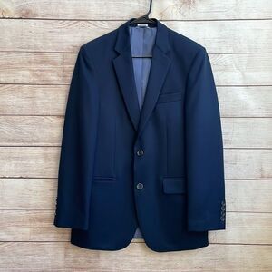 SADDLEBRED CLASSIC PERFORMANCE BLAZER IN NAVY BLUE